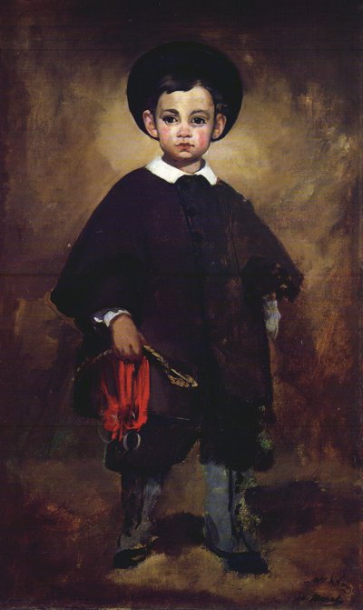 Le petit Lange by Édouard Manet